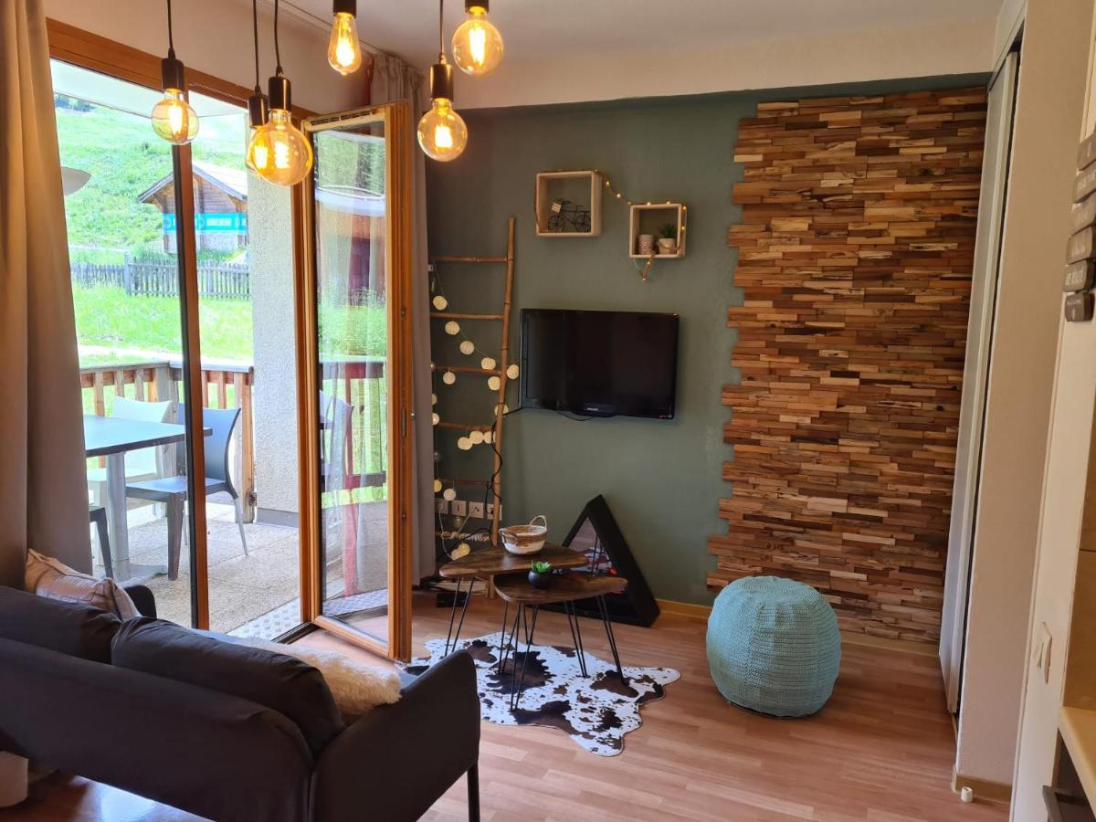 Les Orres 1800 Appartement 4 P Jacuzzi Balneo Prive Vue Piste Piscine Residence Kültér fotó